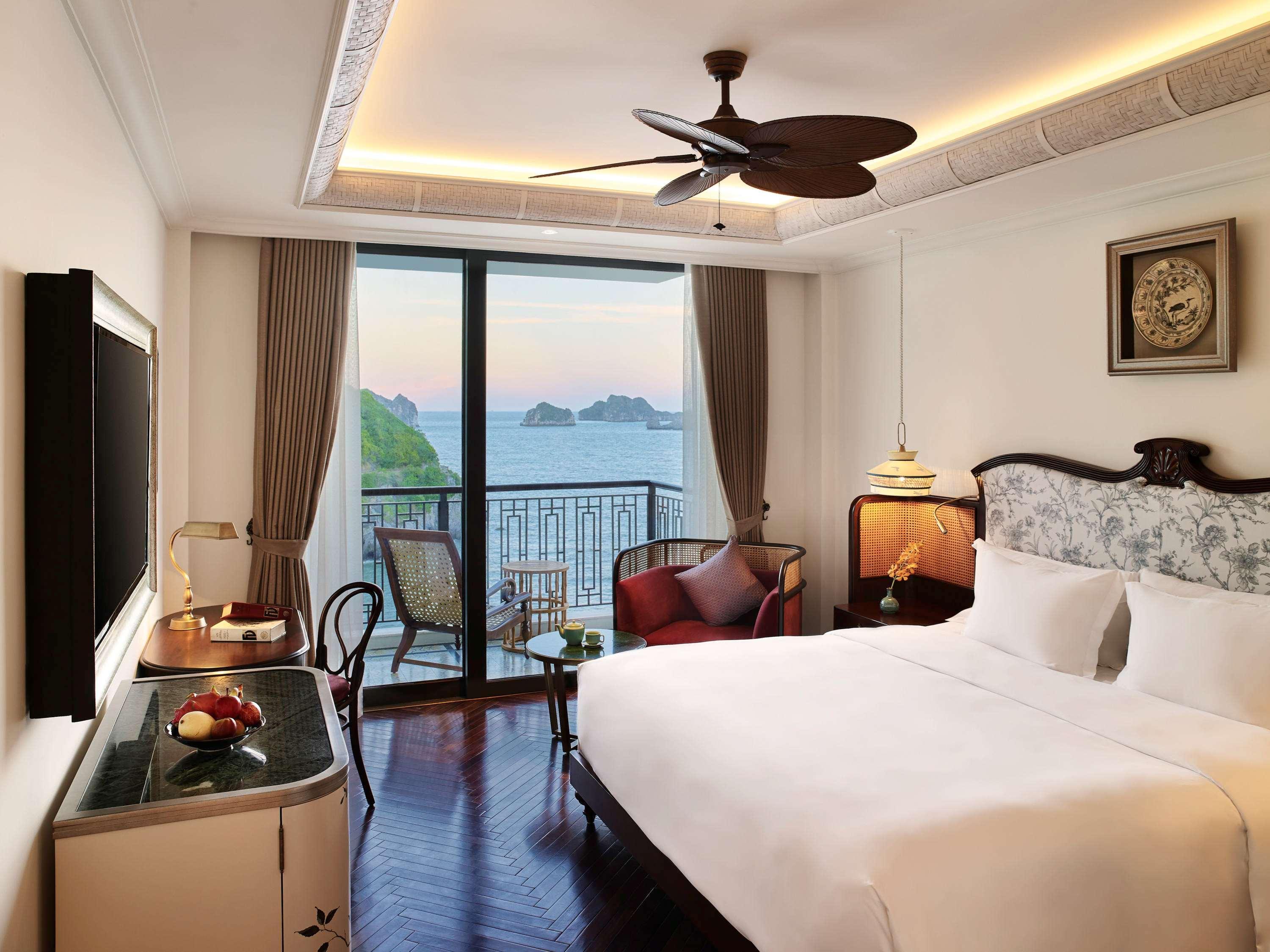 Hotel Perle D'Orient Cat Ba - Mgallery Chan Chau Esterno foto Deluxe Ocean View Room